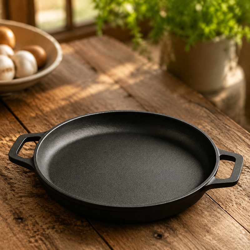 Egg Waffle Pan - Yapışmaz Yüzeyli Ağır Hizmet Tipi Dökme