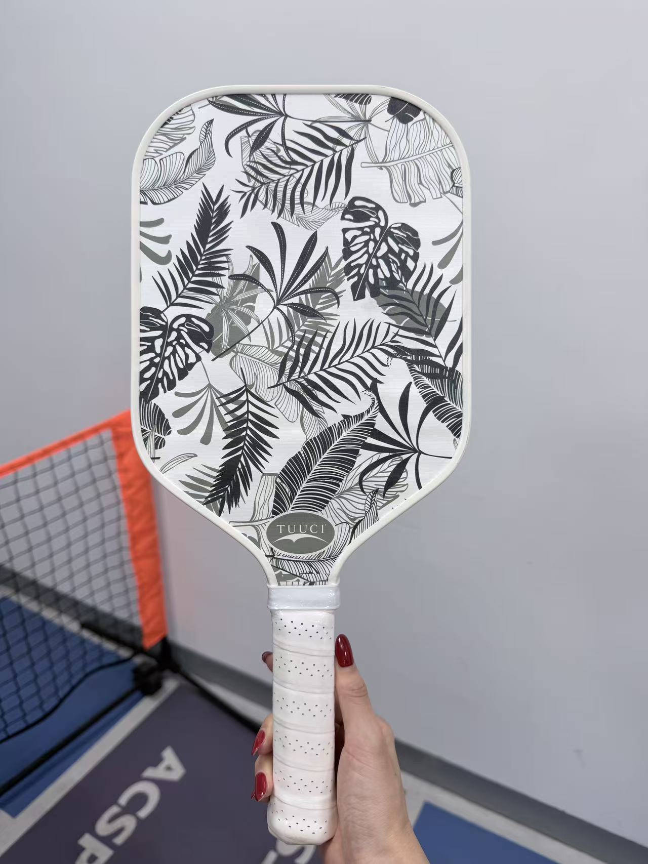 Crepe Pan Carbon - Çift Taraflı Baskılı Pickleball Raketi, Eşsiz