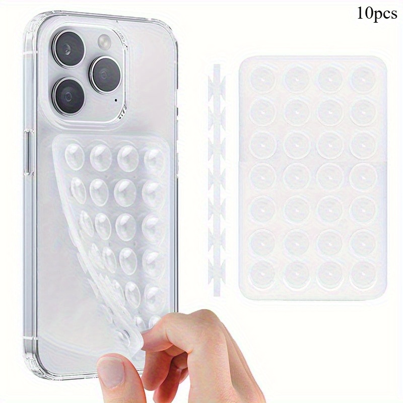 Taco Stand Holder - 10 Adet Çift Taraflı Silikon Vakumlu