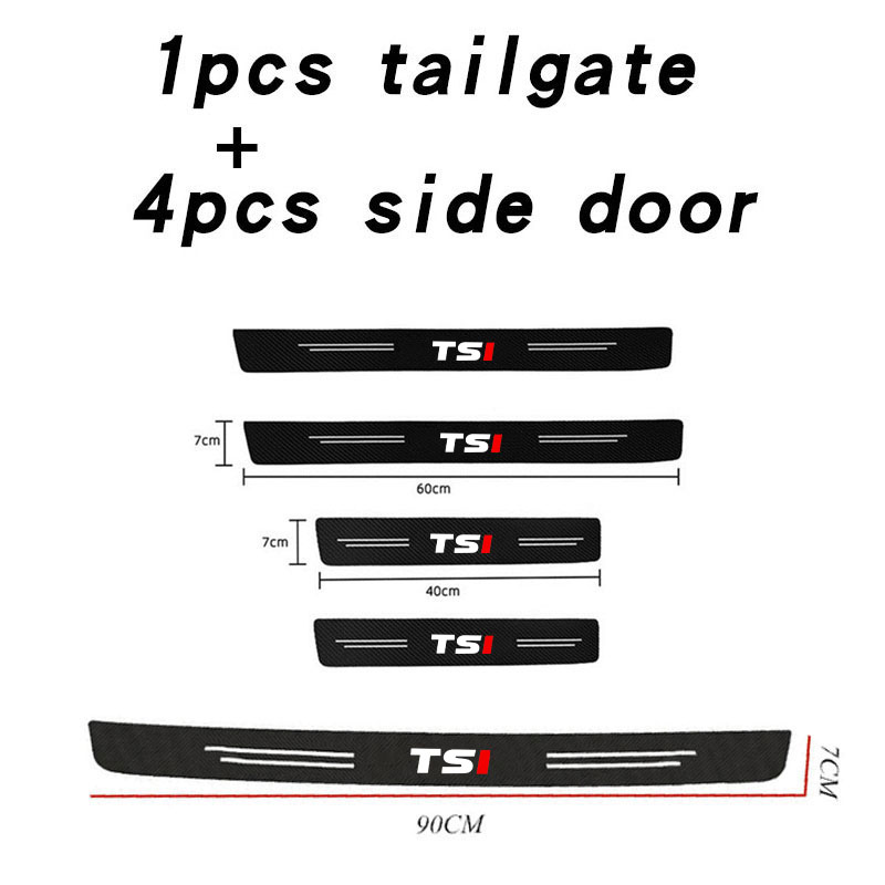 Crepe Pan Carbon - Volkswagen VW TSI TDI APR Polo