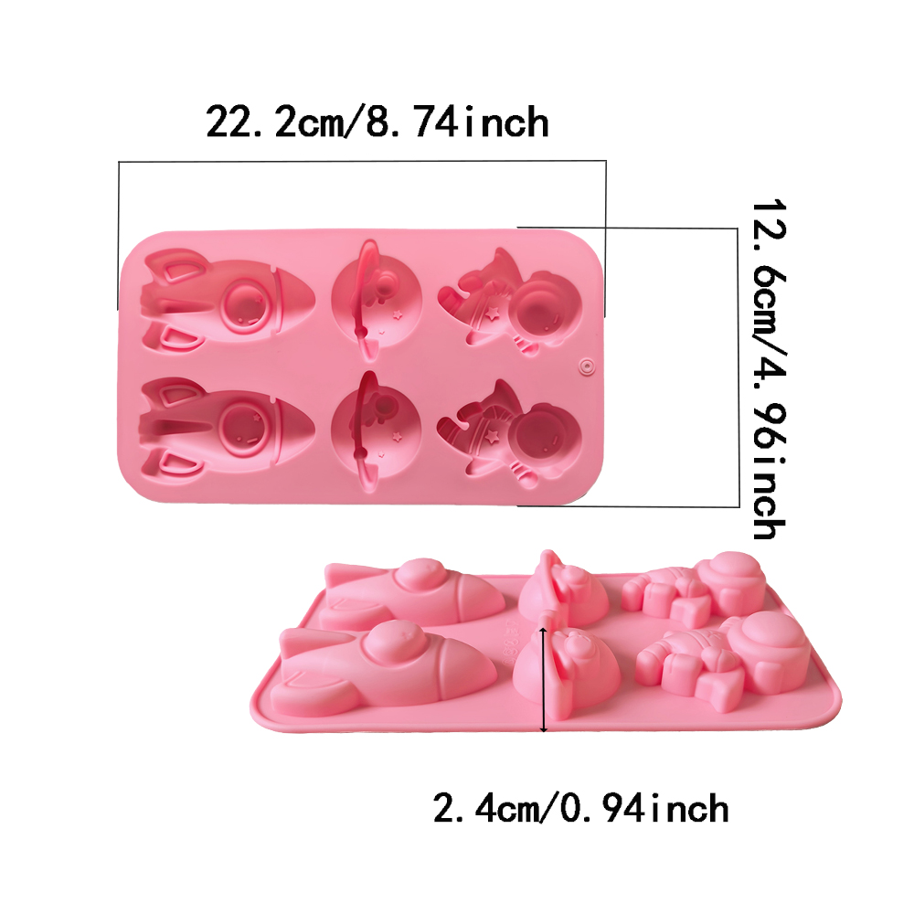 1 adet Yaratıcı Roket Uzaylı Ş - Donut Mold Silicone incelemesi ve fiyatı