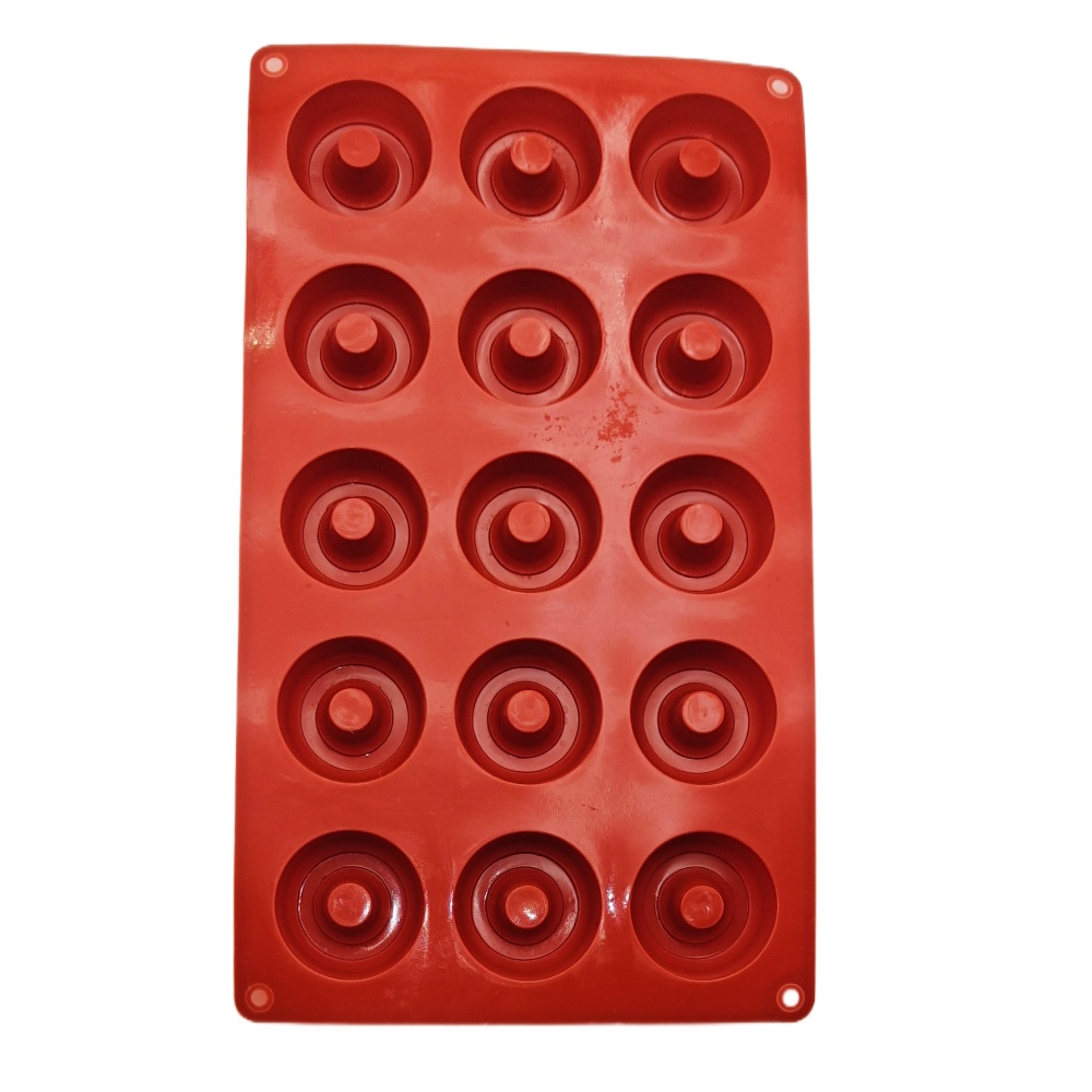 Sıcak Satış 15 Bölmeli Şarap V - Donut Mold Silicone incelemesi ve fiyatı