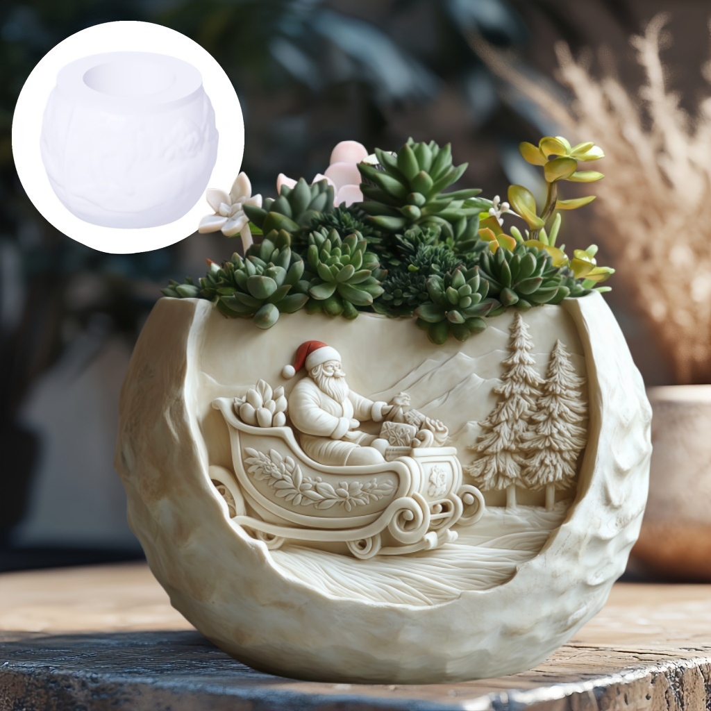 Sedir Kızaklı Noel Baba Rölyef - Potsticker Mold incelemesi ve fiyatı